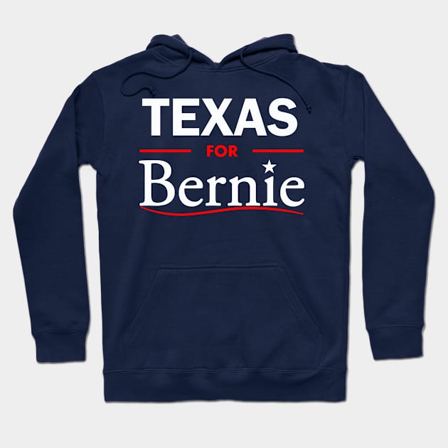 Texas for Bernie Hoodie by ESDesign